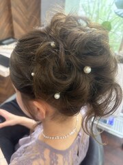お団子ヘア